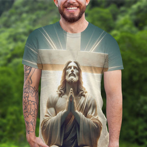 Personalized Gifts For Jesus Lover 3D Shirt Easter Day 01kati080125-Homacus