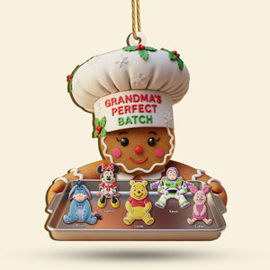 Grandma Cookie Ornament - Personalized Gifts For Grandma 04pgti180825-Homacus