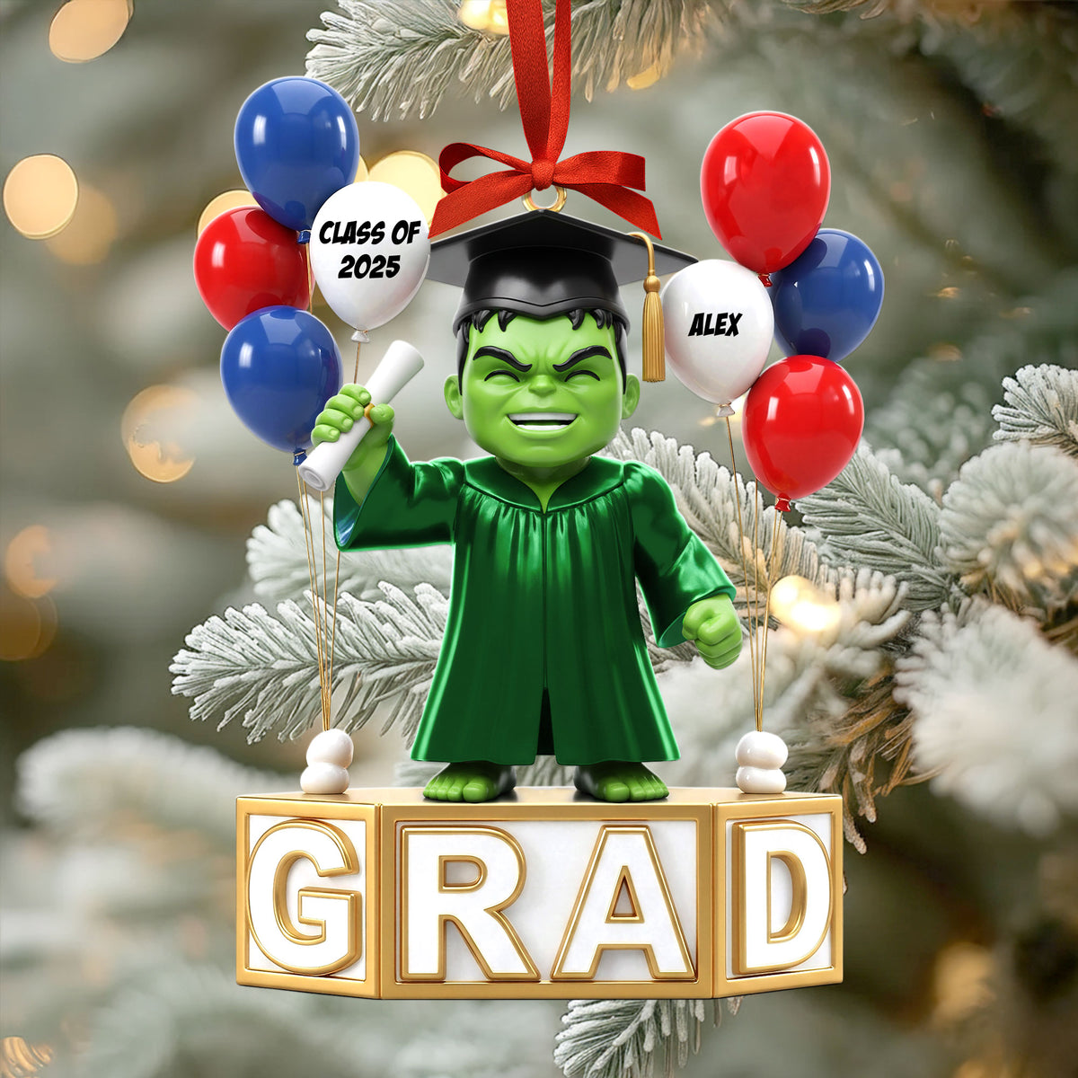 Graduation Christmas Ornament Personalized Gifts For Graduates 04NATI220925-Homacus