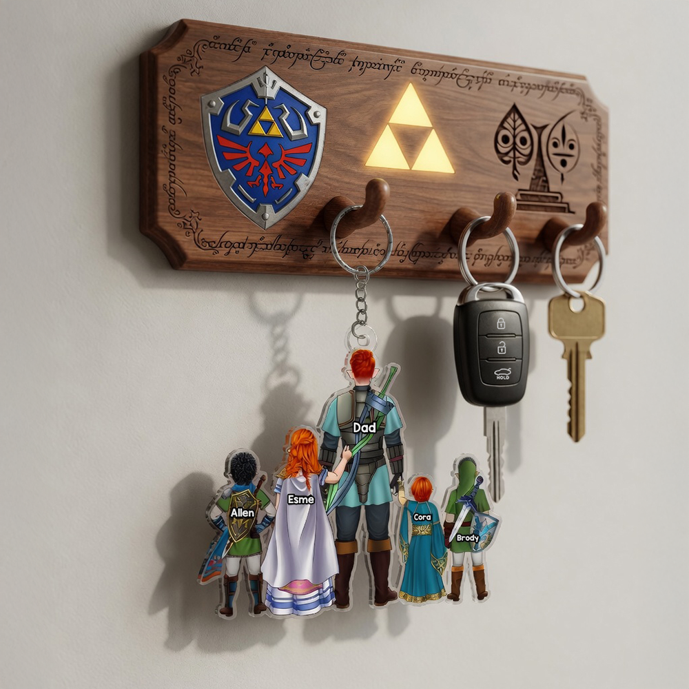 Epic Adventure Dad Keychain - Personalized Gifts For Dad 03qhhu080526-Homacus