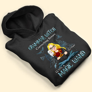 Personalized Gifts For Teacher, Magical Grammar Witch 03QHTI280824PA-Homacus