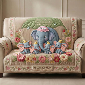 Love Mother Quilted Sofa Cover - Personalized Gifts For Mothers 04pati040226-Homacus
