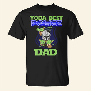 Personalized Gifts For Dad Shirt Best Police Dad 2nthh060622-Homacus