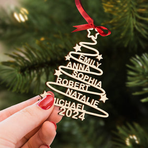 Personalized Gifts For Family Christmas Ornament 04nati230924-Homacus