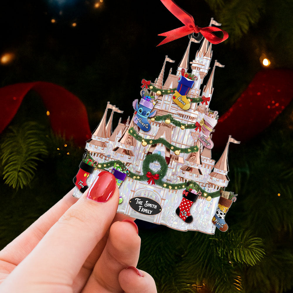 Cartoon Stocks Family Ornament - Personalized Gifts For Family 01ohti150825-Homacus