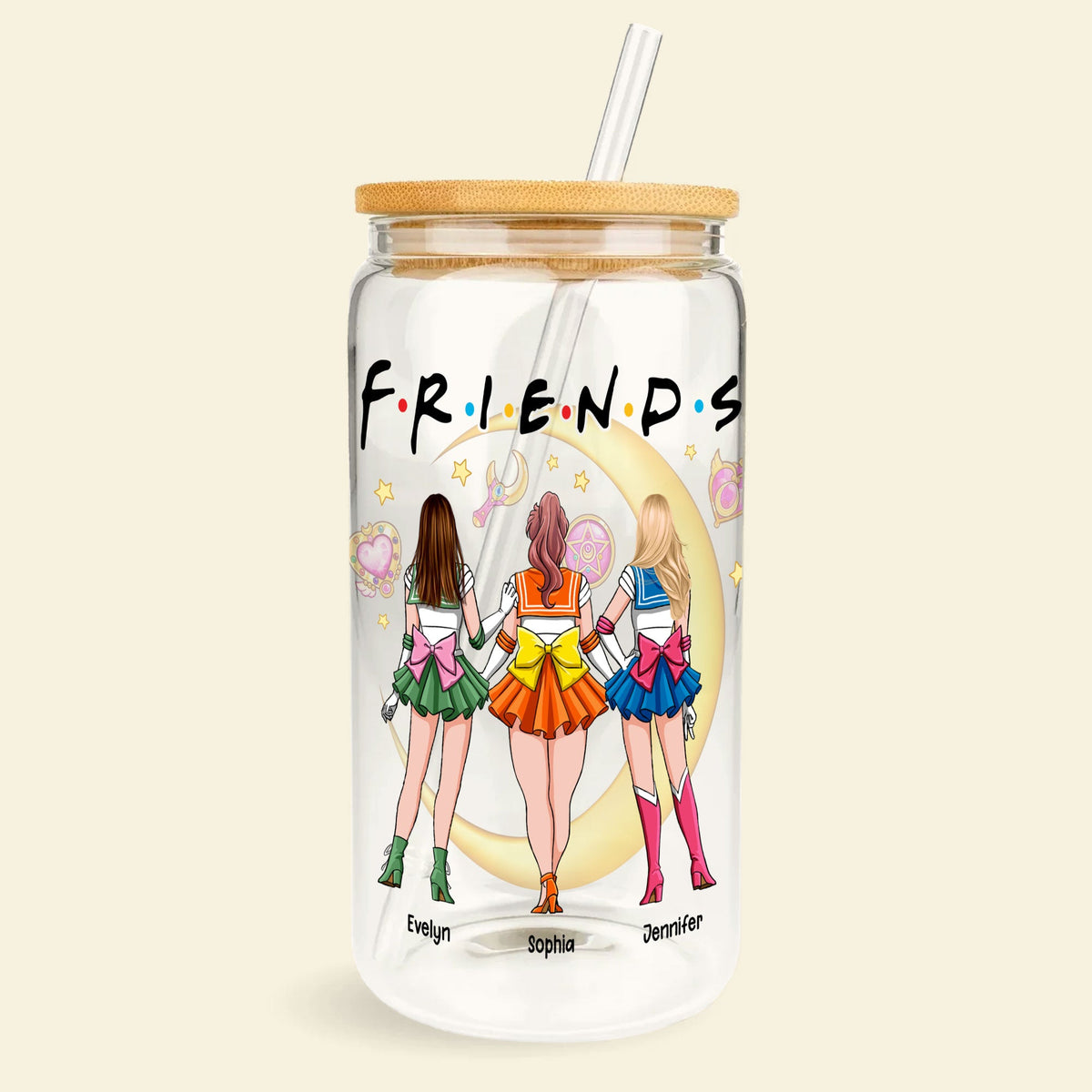 Personalized Gifts For Friends Glass Can 01kati090125-Homacus