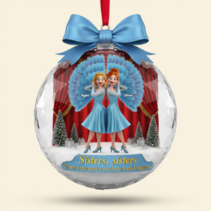 Sisters Ornament - Personalized Gifts For Besties 05nati230925-Homacus