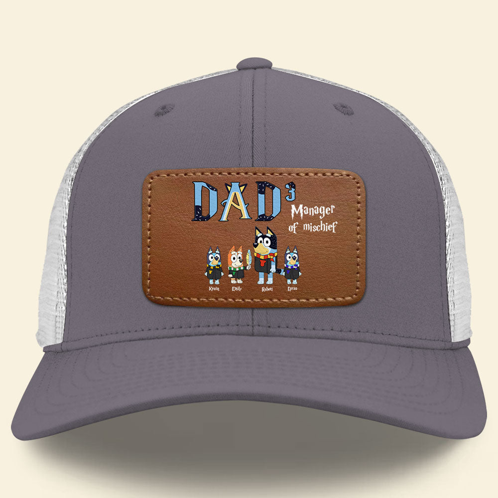 Dog Dad Trucker Hat - Personalized Gifts For Father 04HUTI200524-Homacus