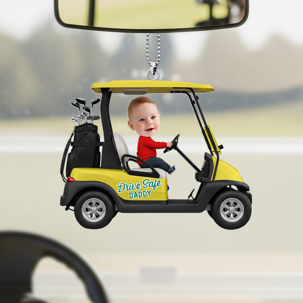 Drive Safe Car Ornament - Custom Photo Gifts For Dad 01ohti200625-Homacus