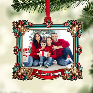 Custom Photo Gifts For Family Christmas Ornament 02huti310824-Homacus