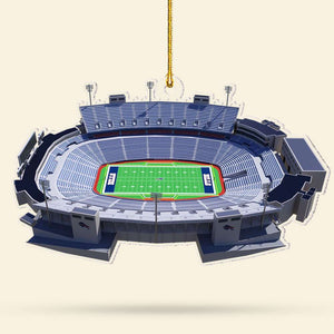 Custom Football Stadium Ornament Gifts For American Football Lovers-Homacus