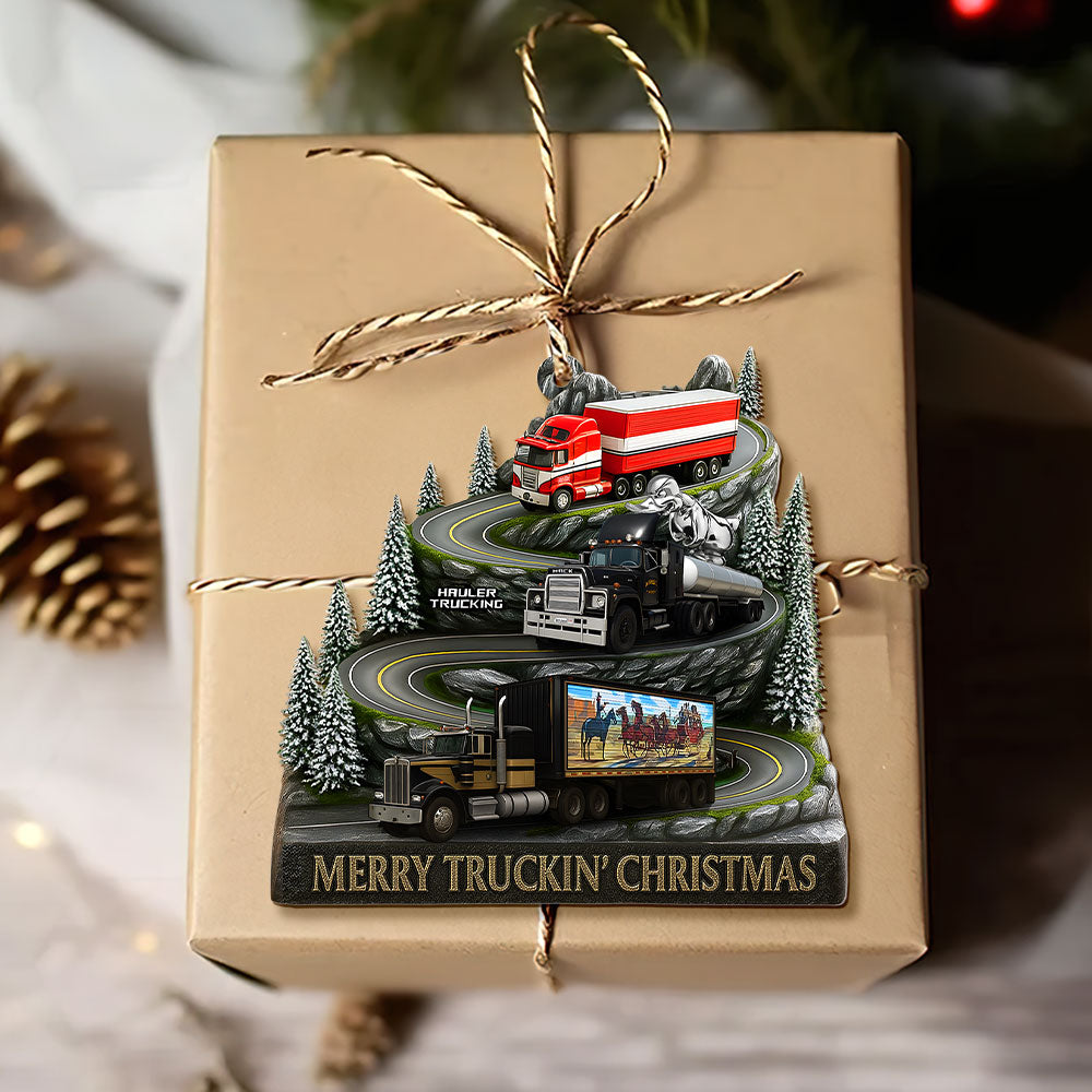 Classic Trucks Christmas Ornament, Personalized Gifts For Truckers 02qhti150925-Homacus