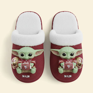 Sport Lover Slippers - Personalized Gifts For Sport Fans Home Slippers 01NATI071125-Homacus