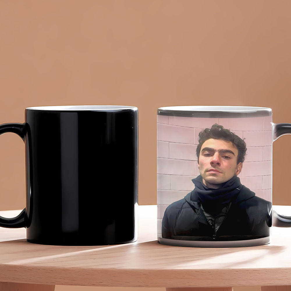 Luigi Mangione Supporter Magic Coffee Mug-Homacus