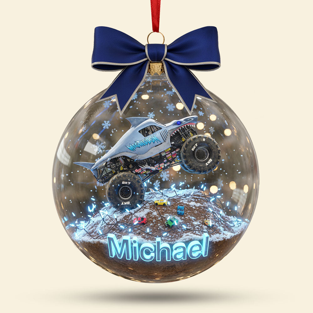 Truck Ornament - Personalized Gift For Christmas Ornament 01HYTI011125-Homacus