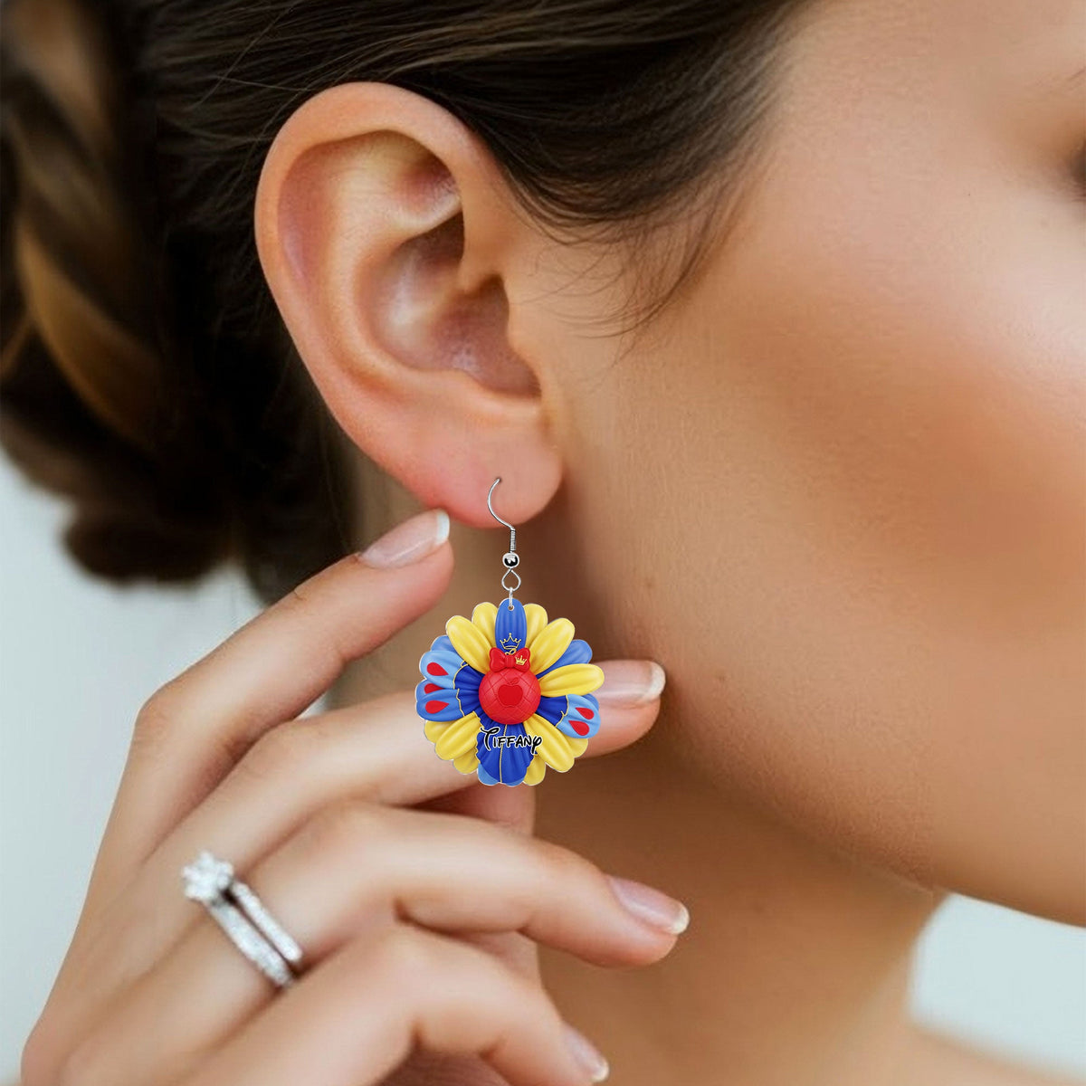 Cartoon Flower Earrings - Personalized Gifts For Movie Lovers 04ohti130625-Homacus