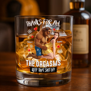 Cheeky Couple Glass - Personalized Gifts For Couple 02nati120925-Homacus