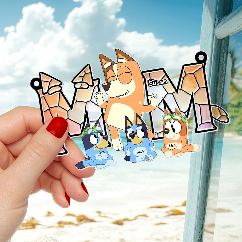 Personalized Gifts For Mom Suncatcher Ornament 01ohti280225-Homacus