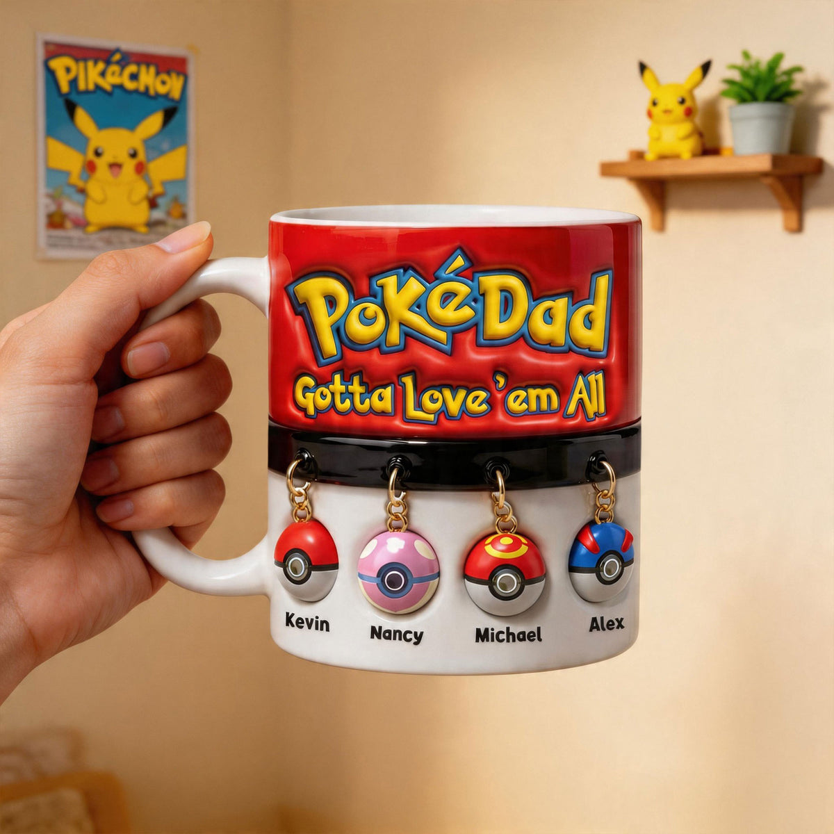 Adventure Game Dad Coffee Mug - Personalized Gifts For Father's Day Coffee Mug 01OHTI250426-Homacus