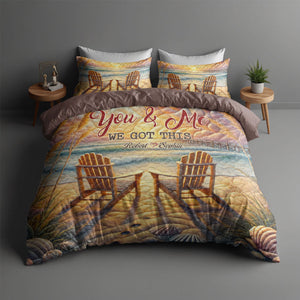 Personalized Gifts For Couple Quilt Bedding Set 03kati140125-Homacus