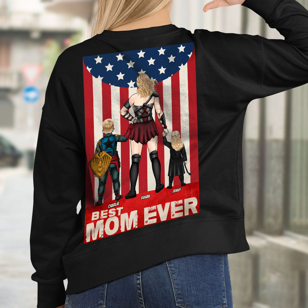Personalized Gifts For Mom Shirt Best Mom Ever 022toti120425hg-Homacus