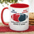Custom Team Logo Gifts For Couple Accent Mug 05HUTI160223 American Football Shape-Homacus
