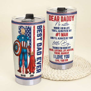 Super Daddy Family Gift 05NADT110423TM Personalized Family Tumbler-Homacus