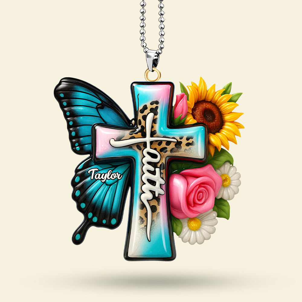 God Jesus Car Ornament - Personalized Gifts For Christians 04huti261125-Homacus