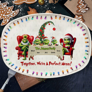 Personalized Gifts For Family Christmas Resin Plate 04OHTI171024-Homacus