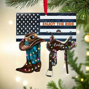 Personalized Gifts For Horse Lovers Christmas Ornament 01OHTI211124-Homacus