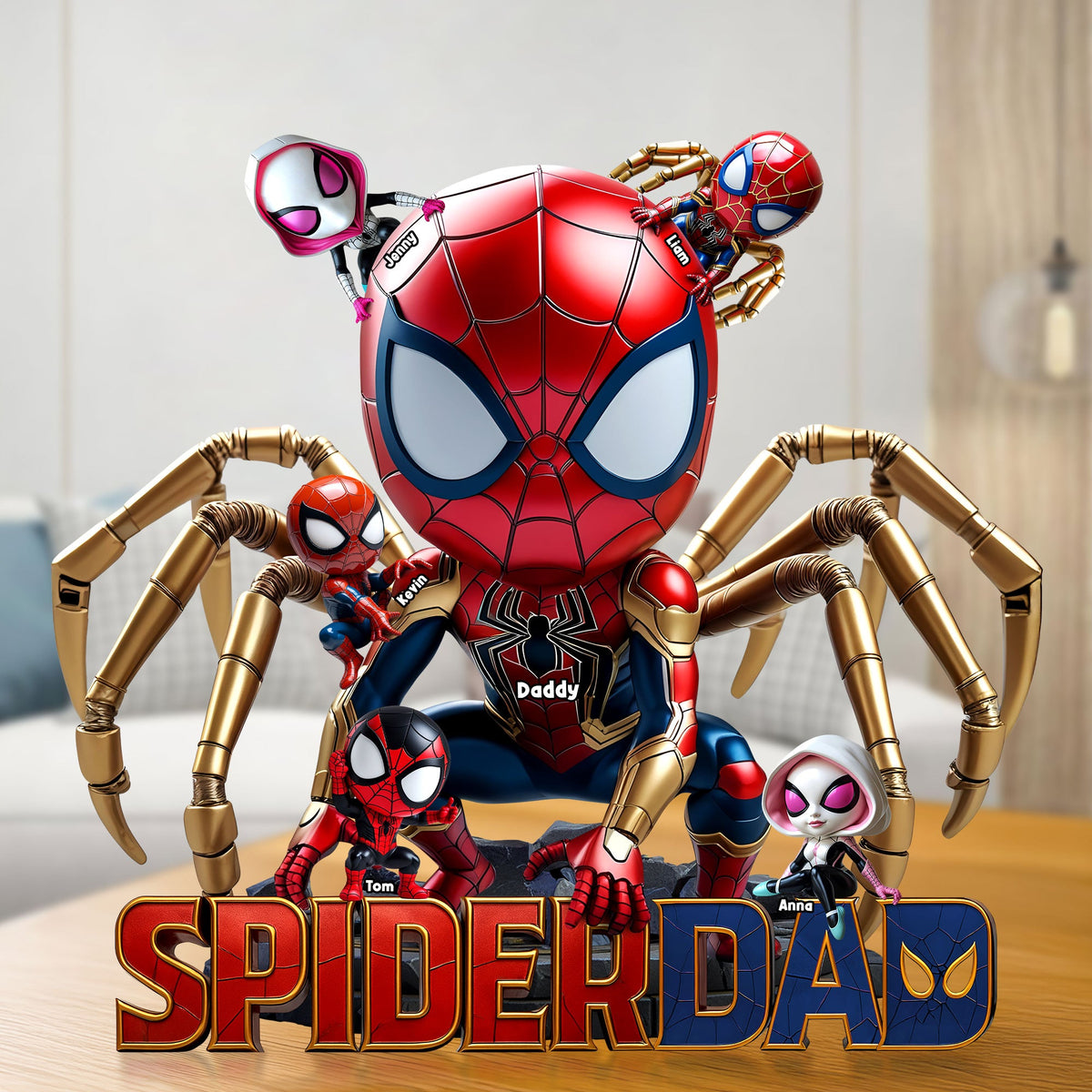 Dad Acrylic Plaque - Personalized Christmas Gifts For Dad 01nati190525-Homacus