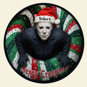 Personalized Gifts For Movie Fans, Christmas Quilted Round Mat 03huti300925-Homacus