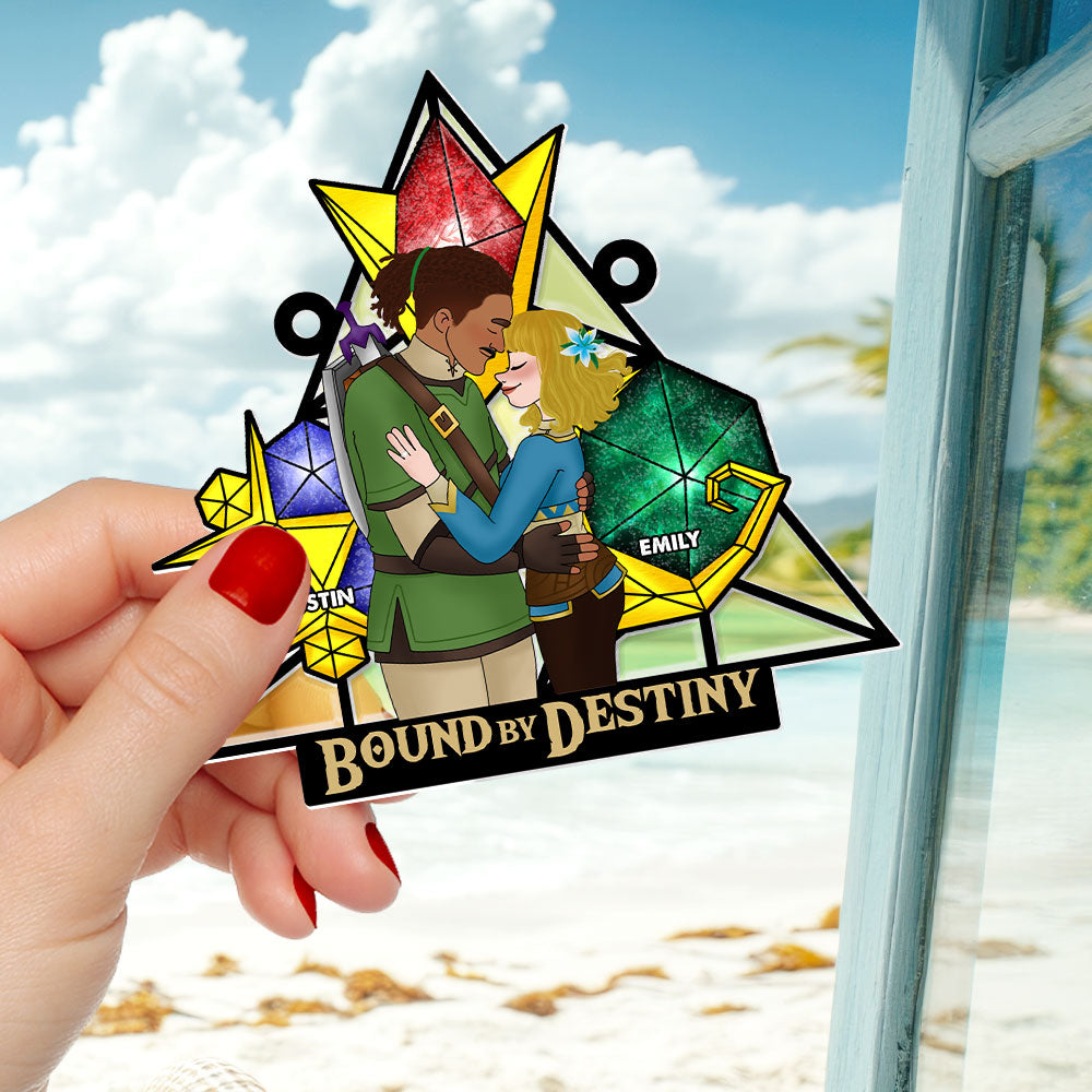 Couple Suncatcher Ornaments - Personalized Gifts 03ohti110225hg-Homacus