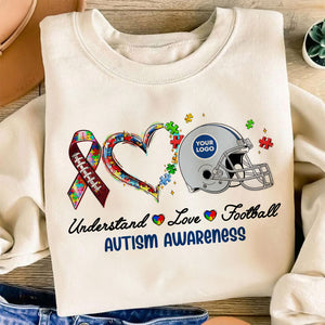 Personalized Gifts For American Football Lovers Autism Awareness Shirt 06huti210225-Homacus