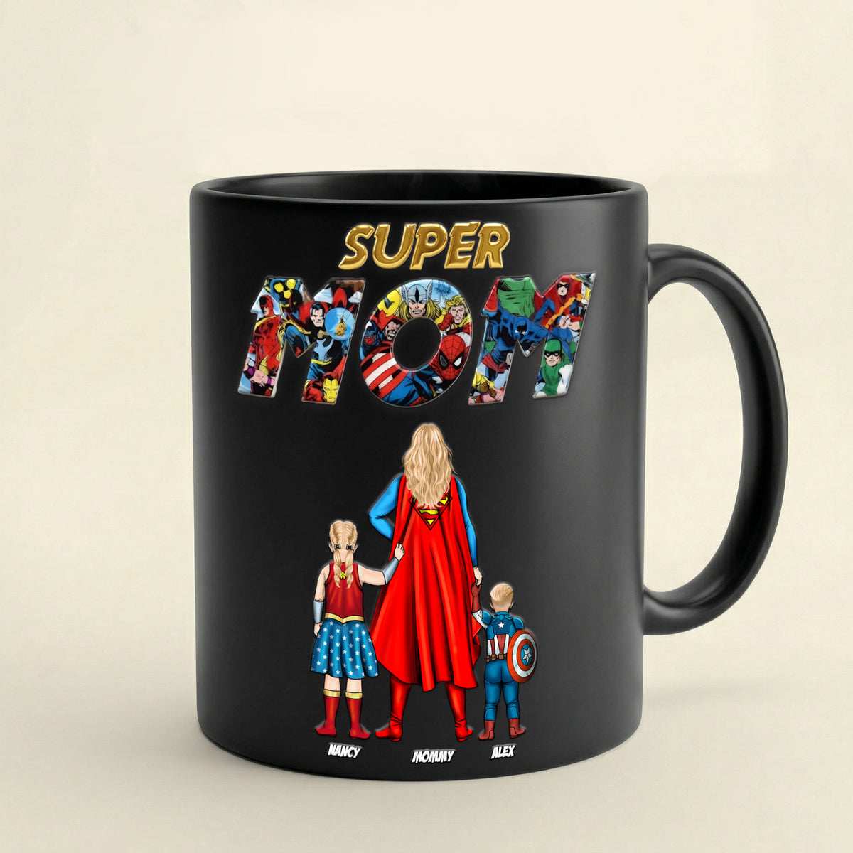 Fearless Guardian Mom Magic Mug - Personalized Gifts For Mothers 06ohti070426-Homacus