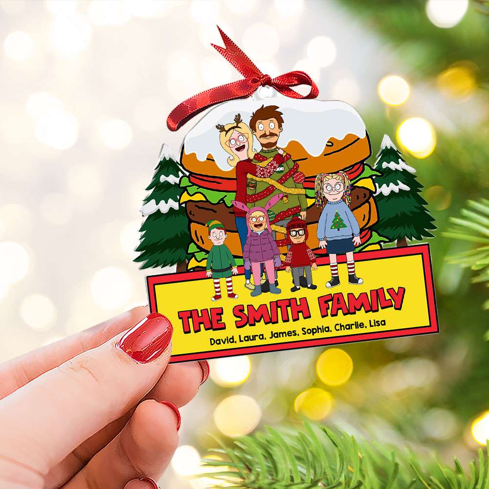 Personalized Gifts For Family, Tasty Acrylic Ornament Christmas 04XQTI091124HG-Homacus