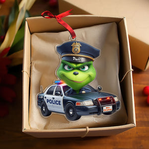 Personalized Gifts For Police Christmas Ornament 02ohti221124-Homacus