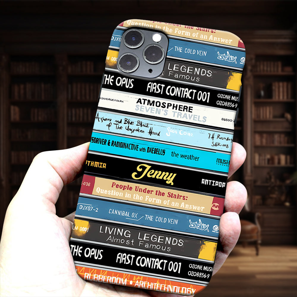 Personalized Gifts For Fan Hip-hop Lover Cassette Tapes Phone Case 03xqti220125-Homacus