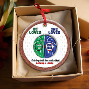 Personalized Gifts For Basketball-loving Couple Christmas Ornament 01huti101024-Homacus