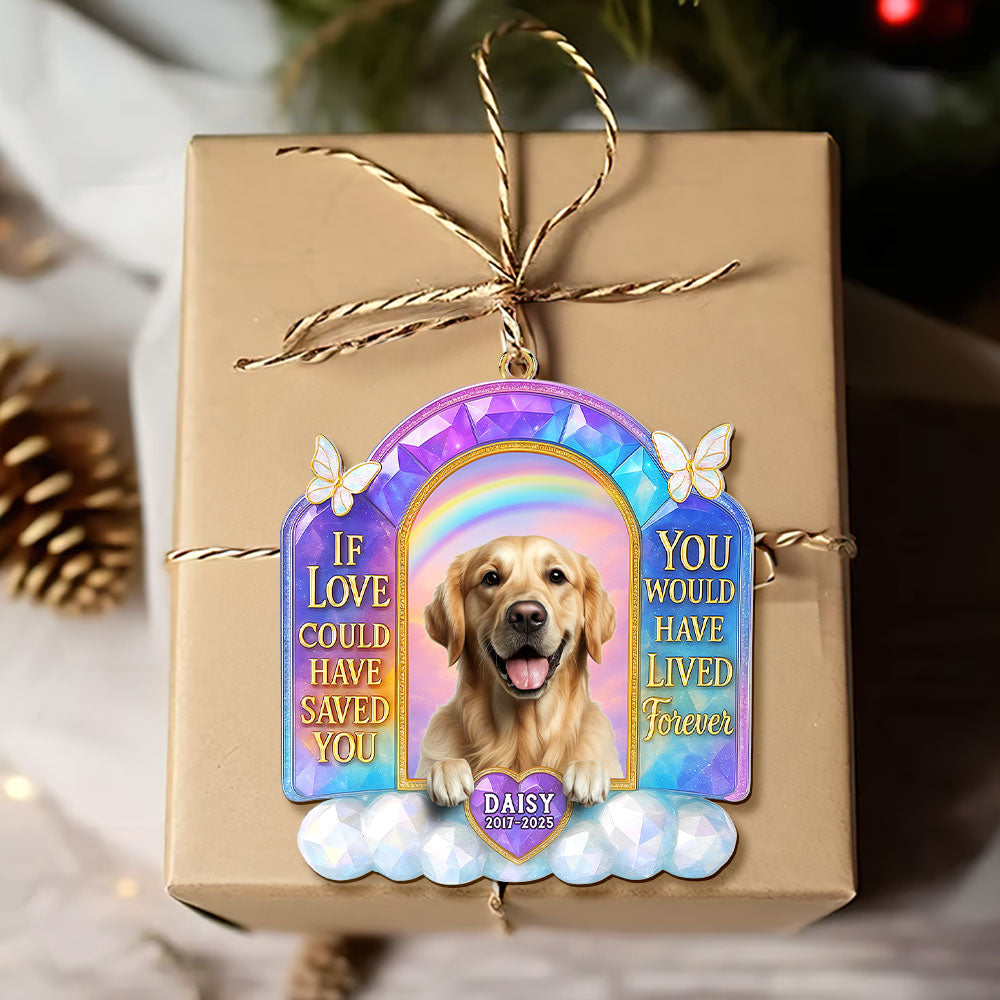 Memorial Dog Ornament - Custom Photo Gifts For Dog Lovers 06nati160925-Homacus