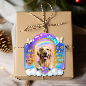 Memorial Dog Ornament - Custom Photo Gifts For Dog Lovers 06nati160925-Homacus