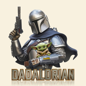 Dadalorian Plaque - Personalized Gifts For Dad 01nati140525-Homacus