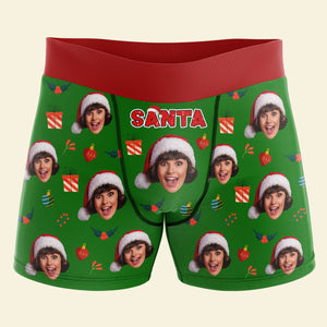 Custom Photo Gifts For Christmas Men's Boxers 012xqti120924-Homacus