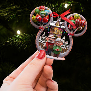 Cartoon Couple Ornament - Custom Photo Gifts For Couple 03tgti190825-Homacus