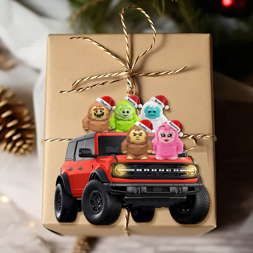 Fun Wild Off-road Gang Acrylic Ornament, Personalized Gifts For Off-road Lovers 02QHTI291025-Homacus