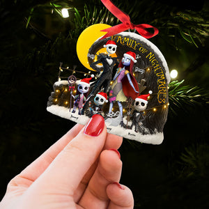 Spooky Family Ornament - Personalized Gifts For Family 04ohti110825-Homacus