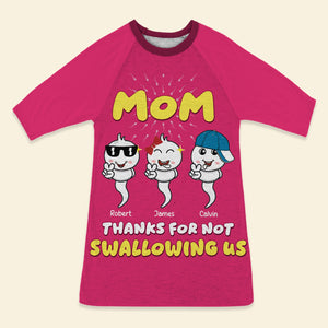 Personalized Gifts For Mom Raglan Dress Funny Sperm 03toti120325-Homacus