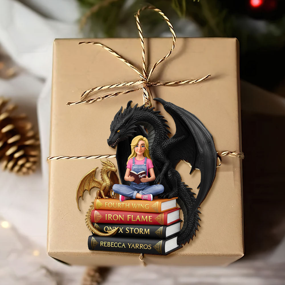 Book Lovers Christmas Ornament Personalized Christmas Gifts 01HUTI201025-Homacus