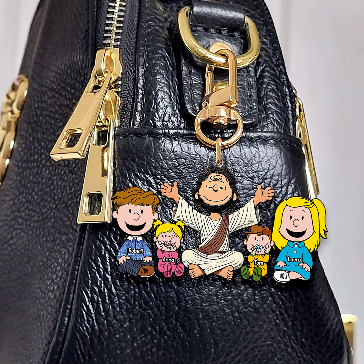 Personalized Gifts For Jesus Family Keychain 04ohti180125-Homacus