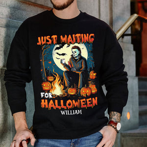 Personalized Gifts for Movie Fans, Just Waiting For Halloween Shirts 05TOTI050824-Homacus